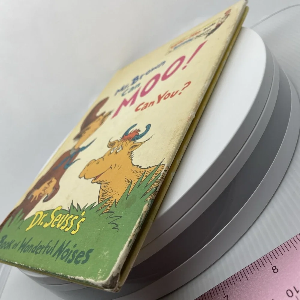 VTG Dr Seuss‎ Mr. Brown Can MOO Can you? Book Club Edition 1970 Hardcover